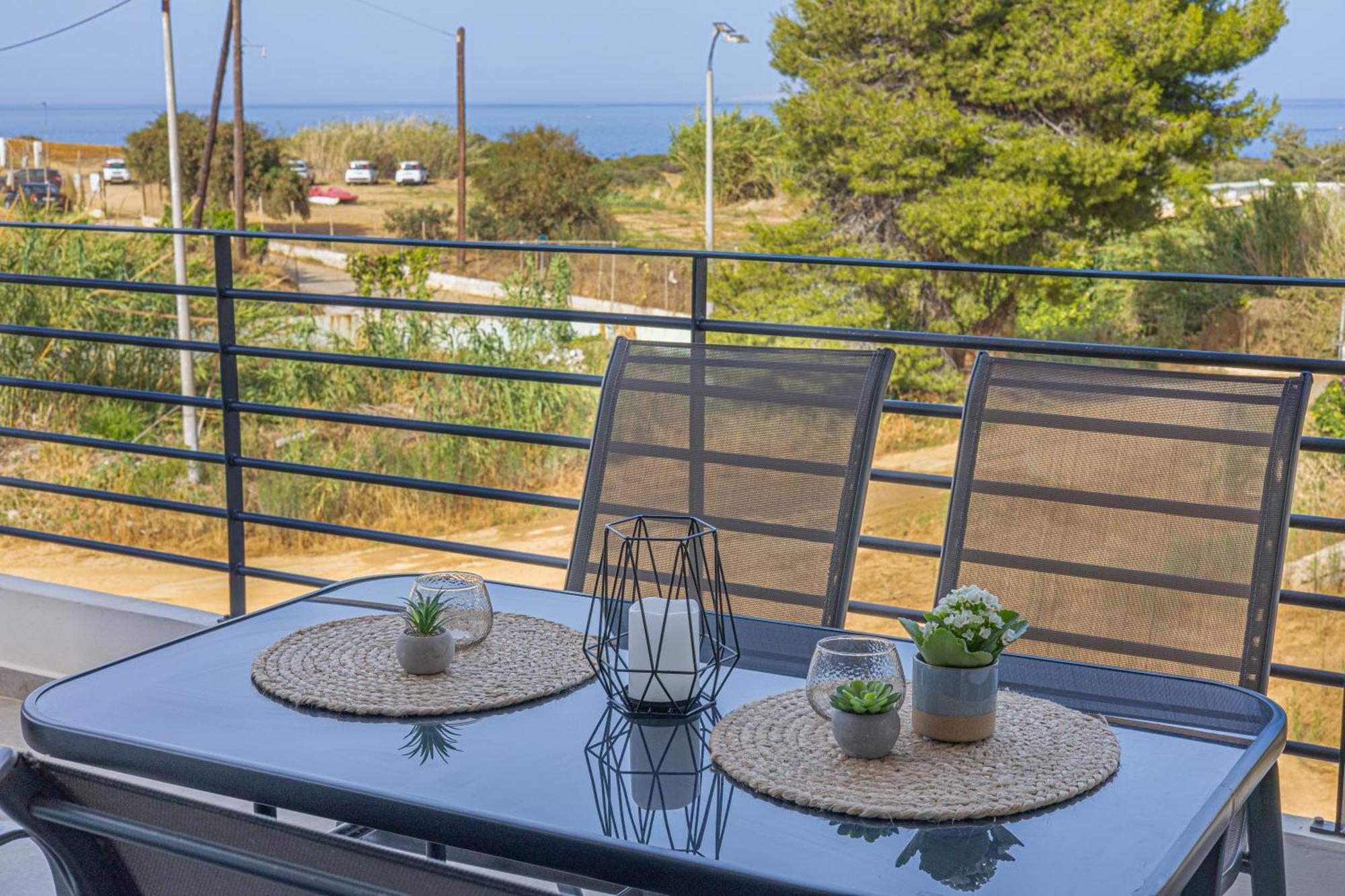 Ammira Mare Apartment Agia Pelagia  Bagian luar foto