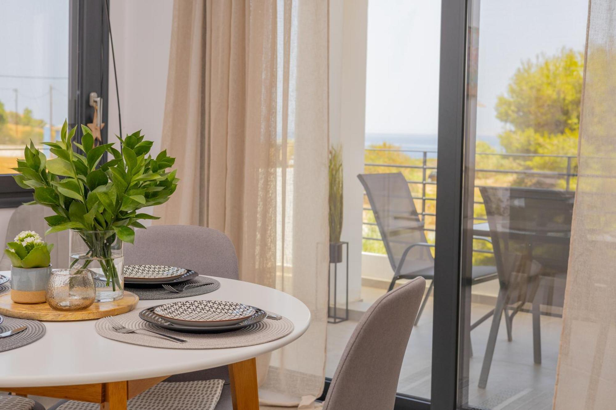 Ammira Mare Apartment Agia Pelagia  Bagian luar foto